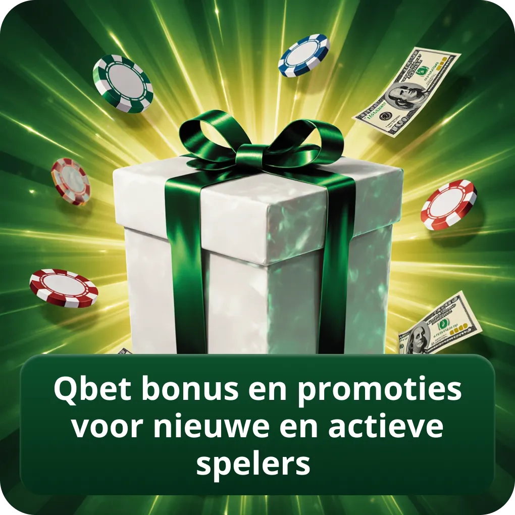Qbet bonus en promoties voor nieuwe en actieve spelers