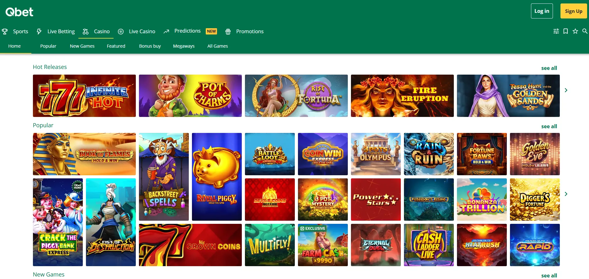 Qbet NL: platform, functies en speelgemak